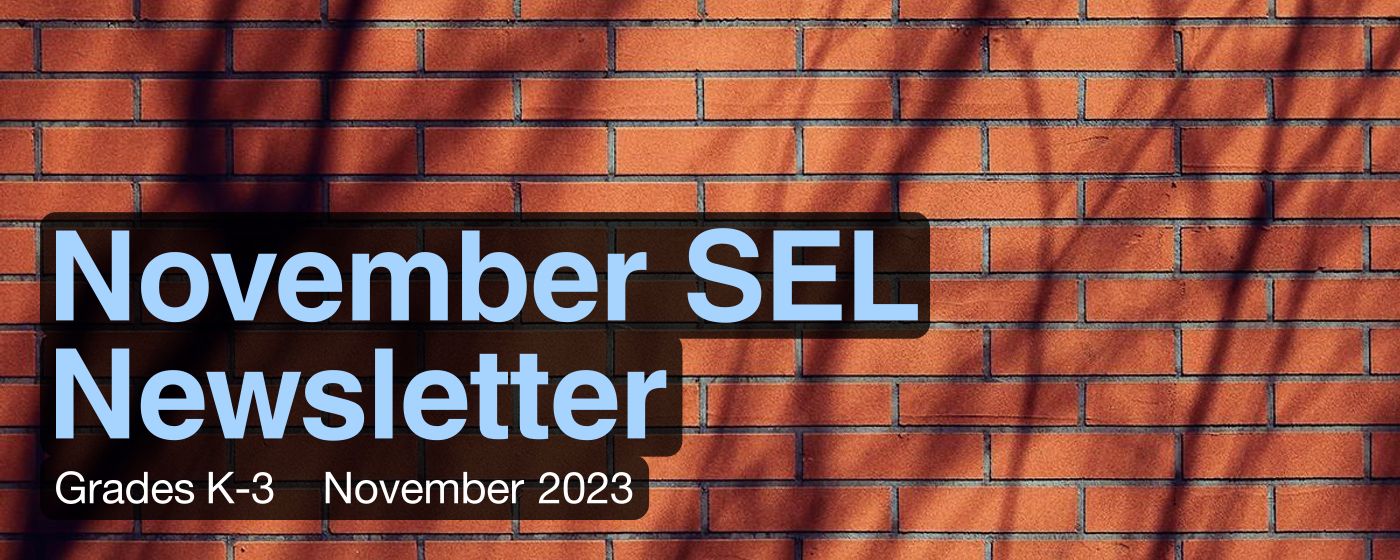November SEL Newsletter