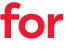 for 