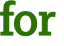 for