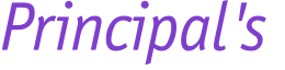 Principal's 
