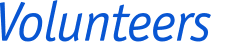 Volunteers 