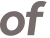 of 