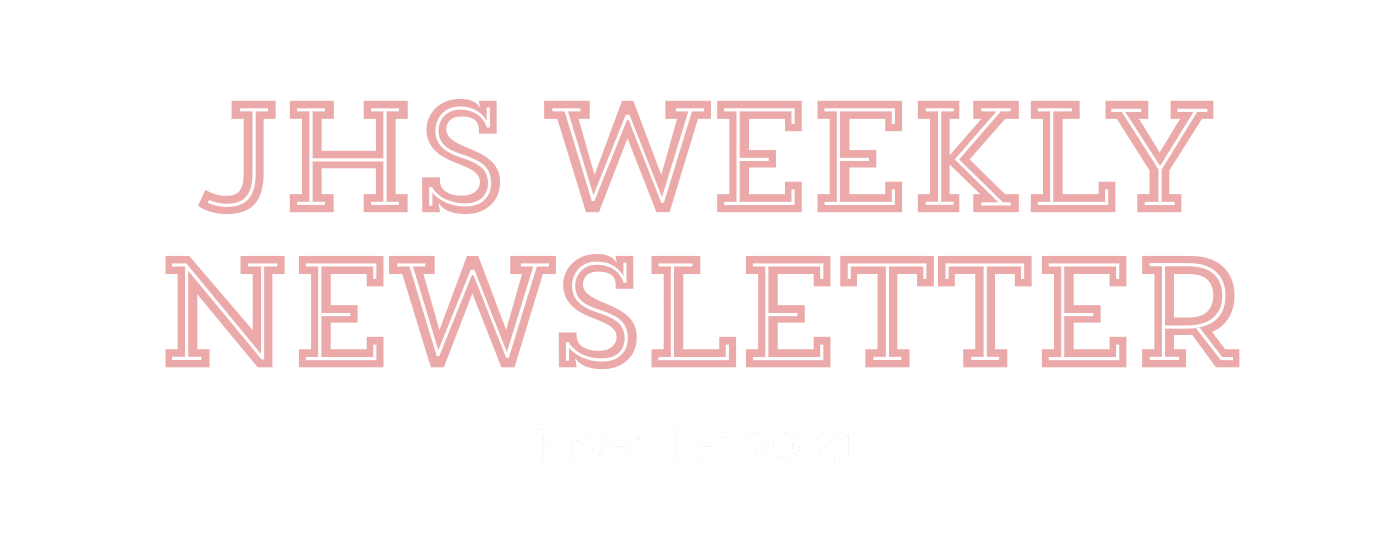 JHS WEEKLY NEWSLETTER