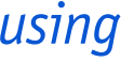 using