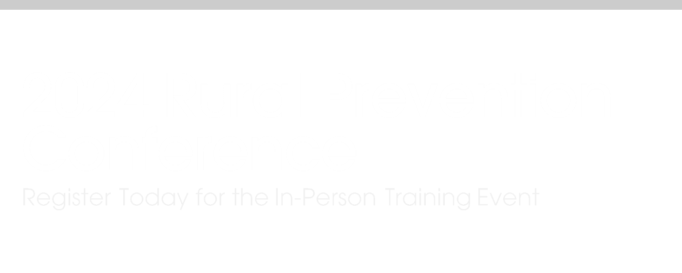 2024 Rural Prevention Conference
