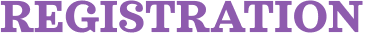 REGISTRATION