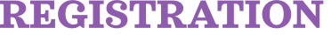 REGISTRATION