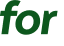 for 