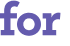 for 