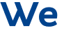 We 