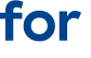 for 