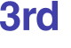 3rd 