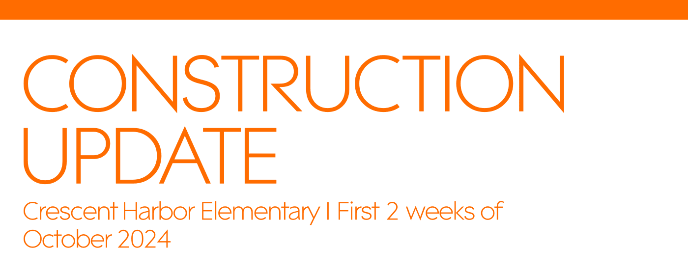 CONSTRUCTION UPDATE