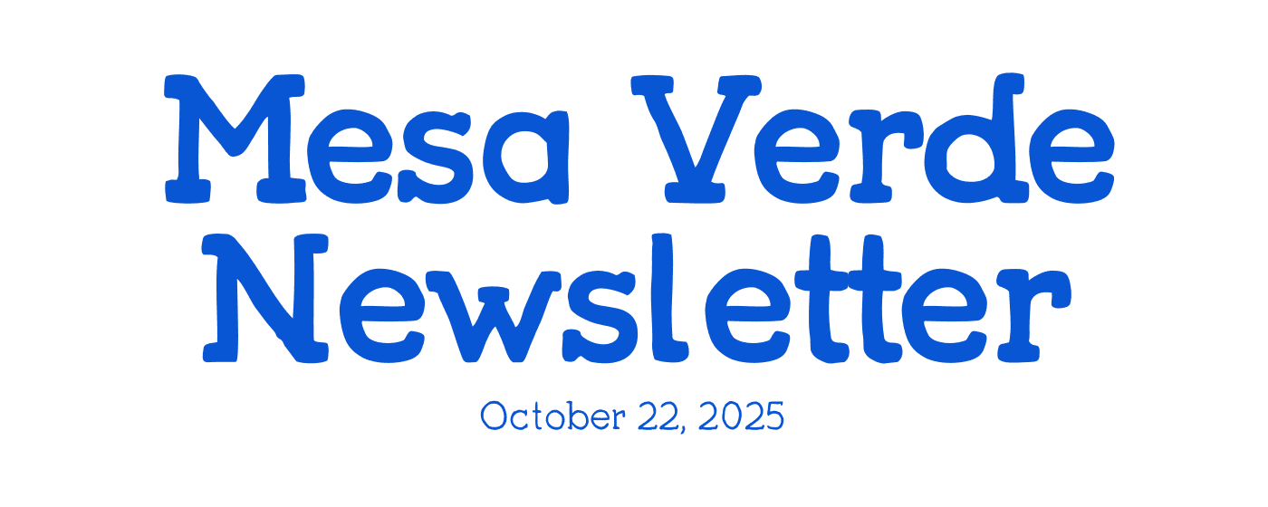 Mesa Verde Newsletter
