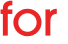 for 
