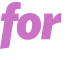 for 