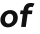 of 