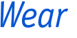 Wear 