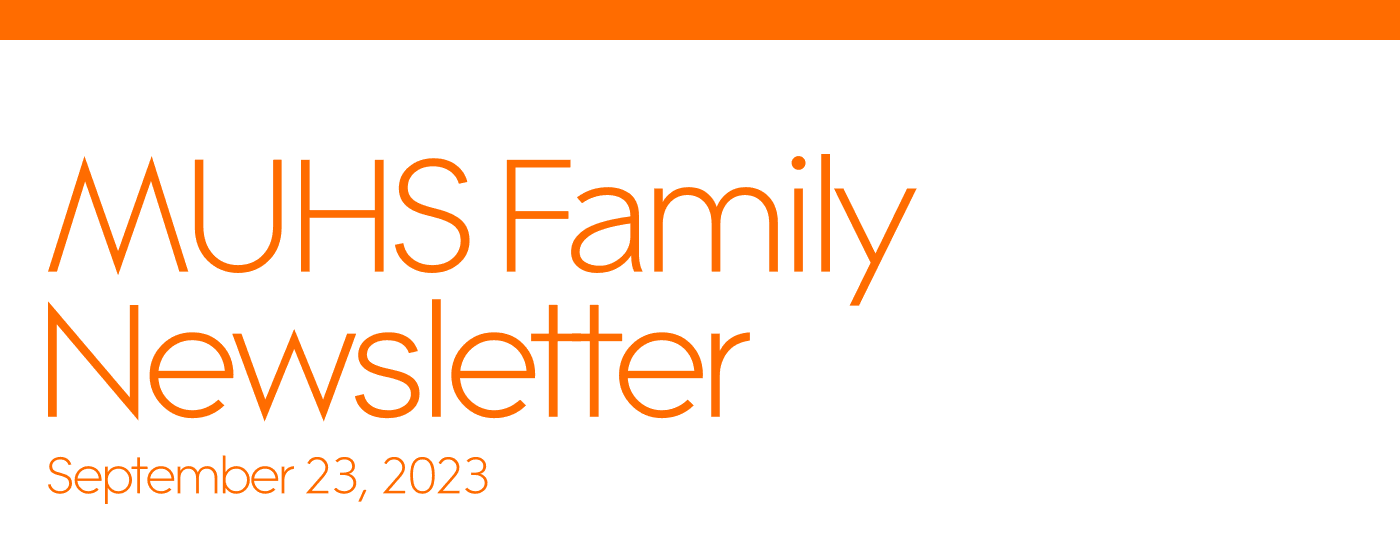 MUHS Family Newsletter