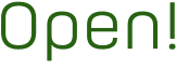 Open!