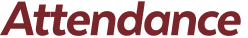 Attendance 
