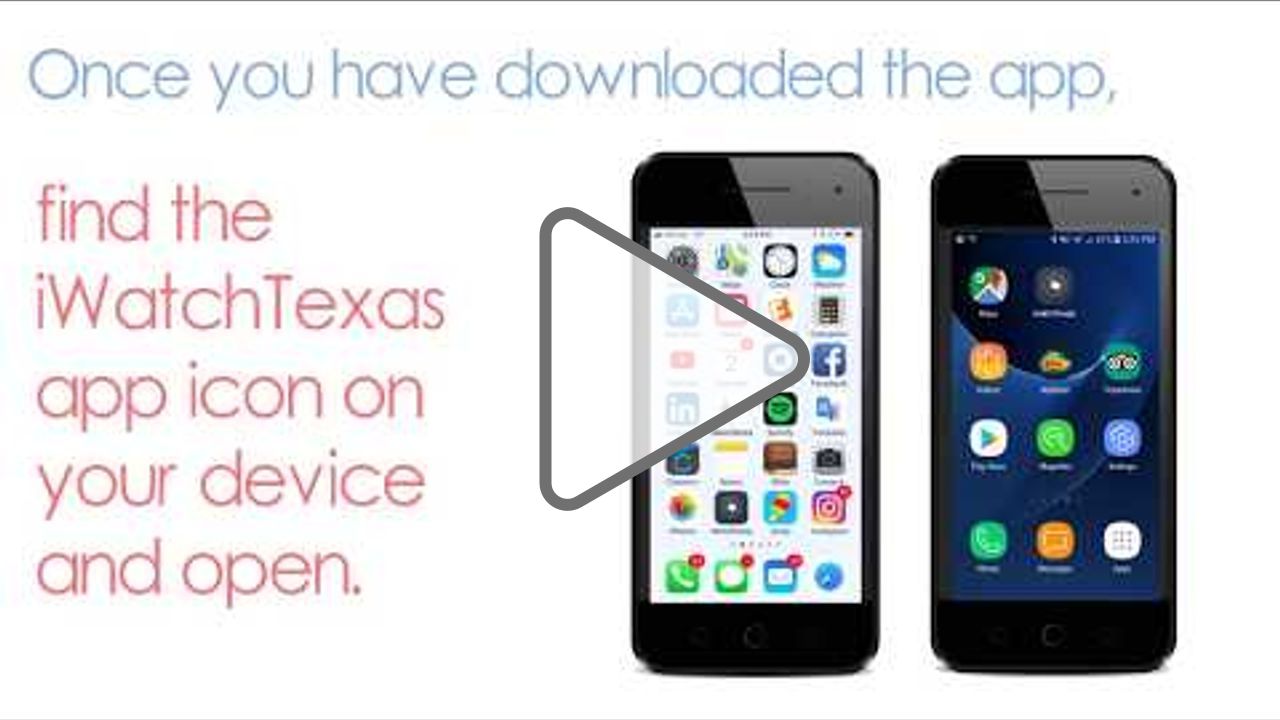 Click to play: iWatchTexas: How to use the School Safety App