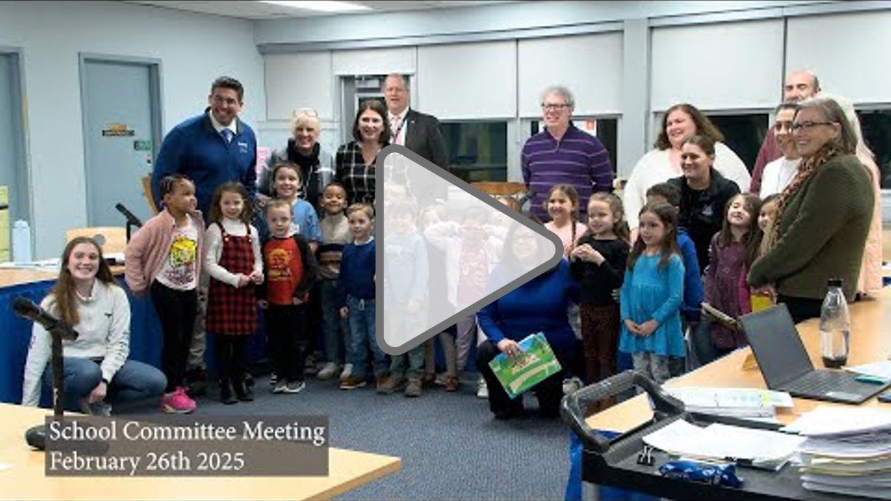 Click to play: School Committee Meeting 2-26-25