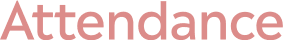 Attendance 