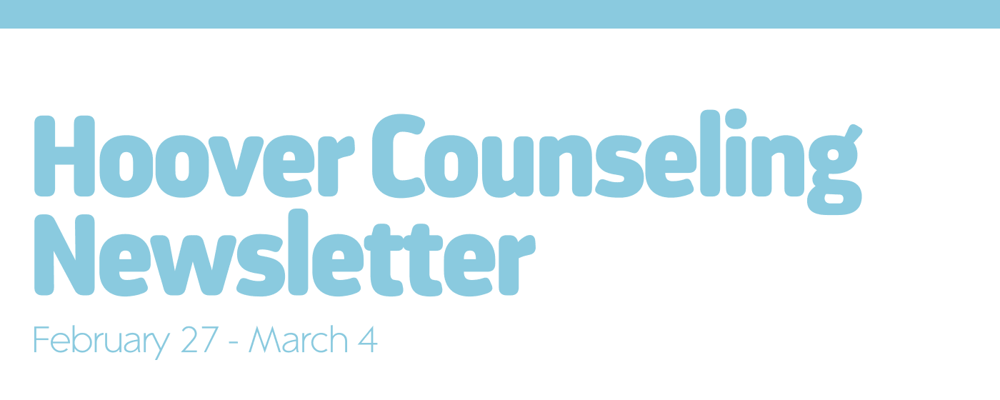 Hoover Counseling Newsletter 