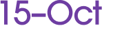 15–Oct 