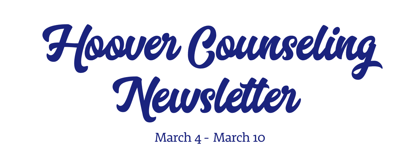 Hoover Counseling Newsletter 