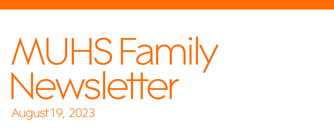 MUHS Family Newsletter
