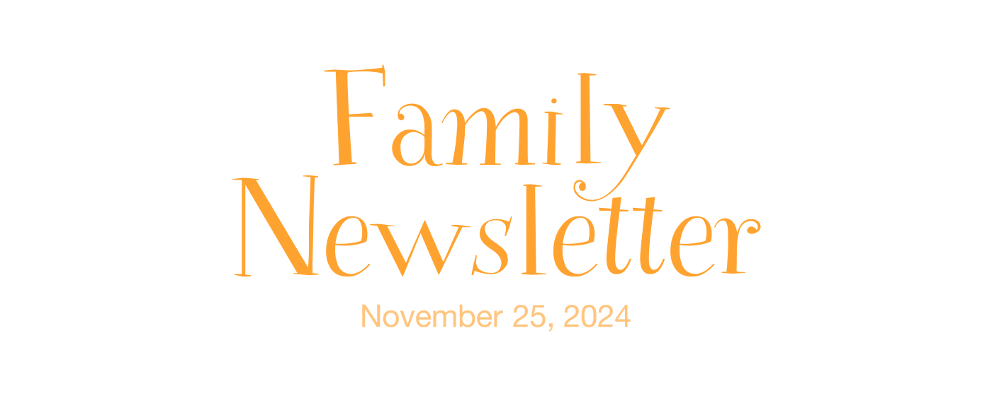 Family Newsletter