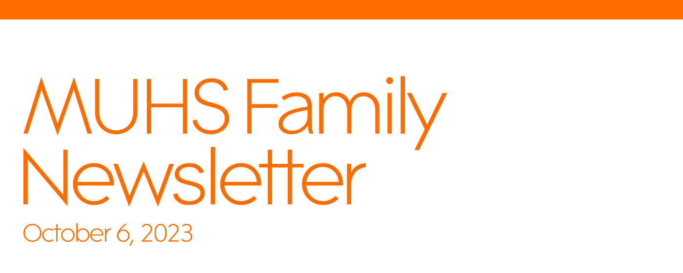 MUHS Family Newsletter