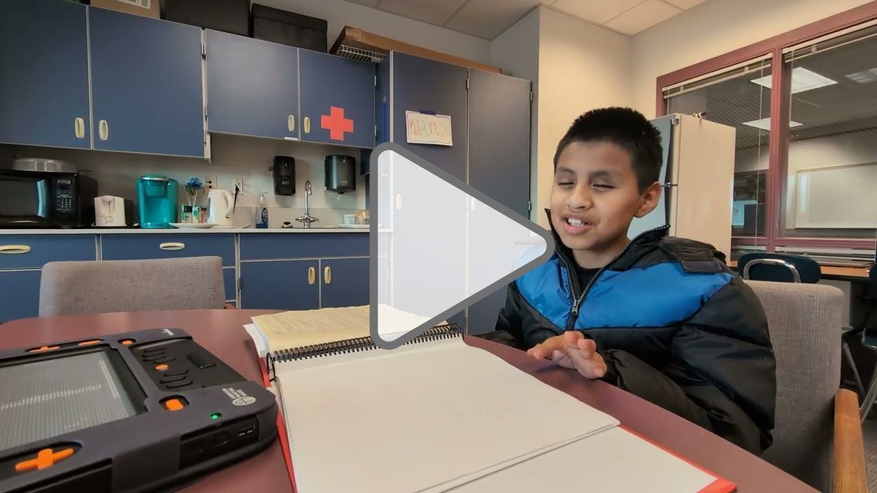 Click to play: Meet Brayan, a 7th grade student at Mountain View Middle School