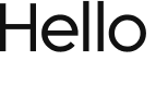 Hello 