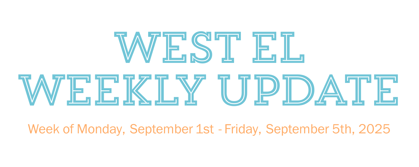 West El Weekly Update