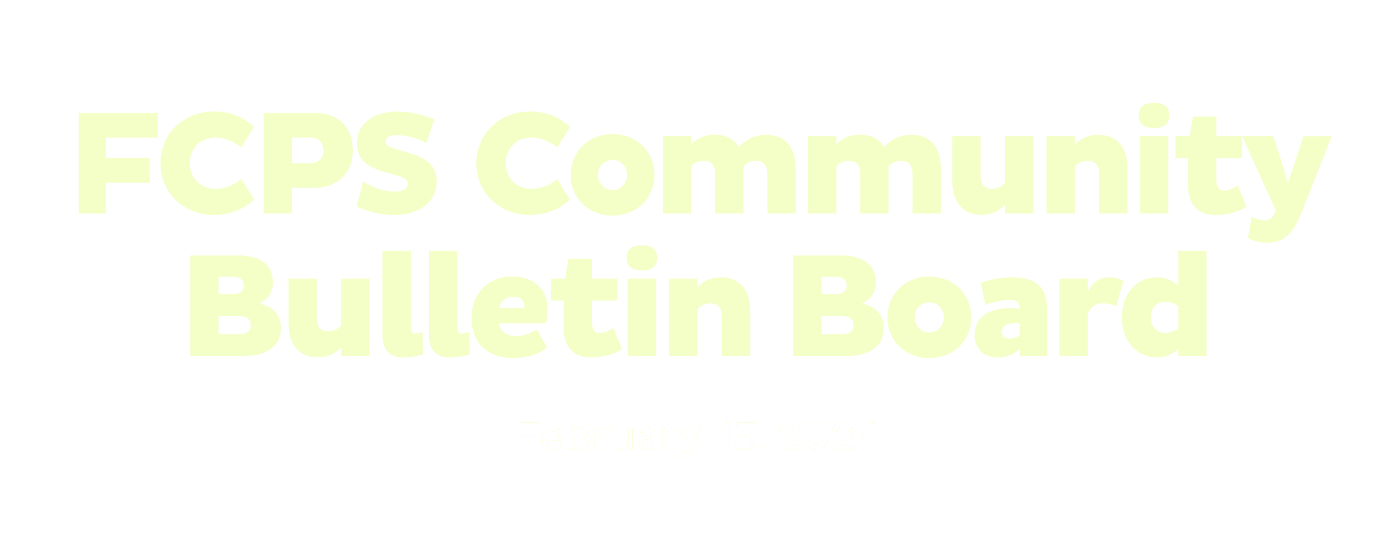 FCPS Community Bulletin Board
