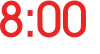 8:00 