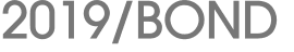 2019/BOND 