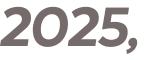 2025, 
