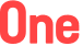 One
