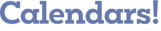 Calendars!