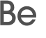 Be 
