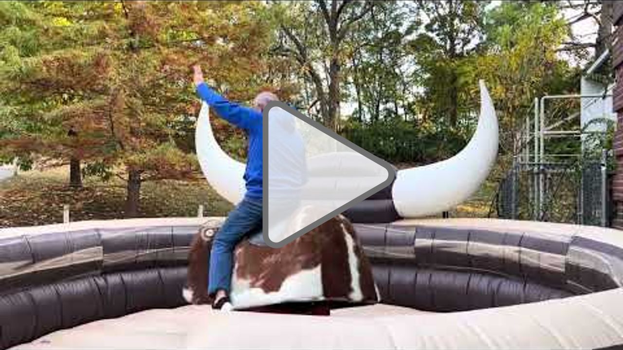 Click to play: Dr. Gill Rides the Bull