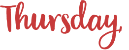 Thursday, 