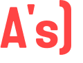 A's) 