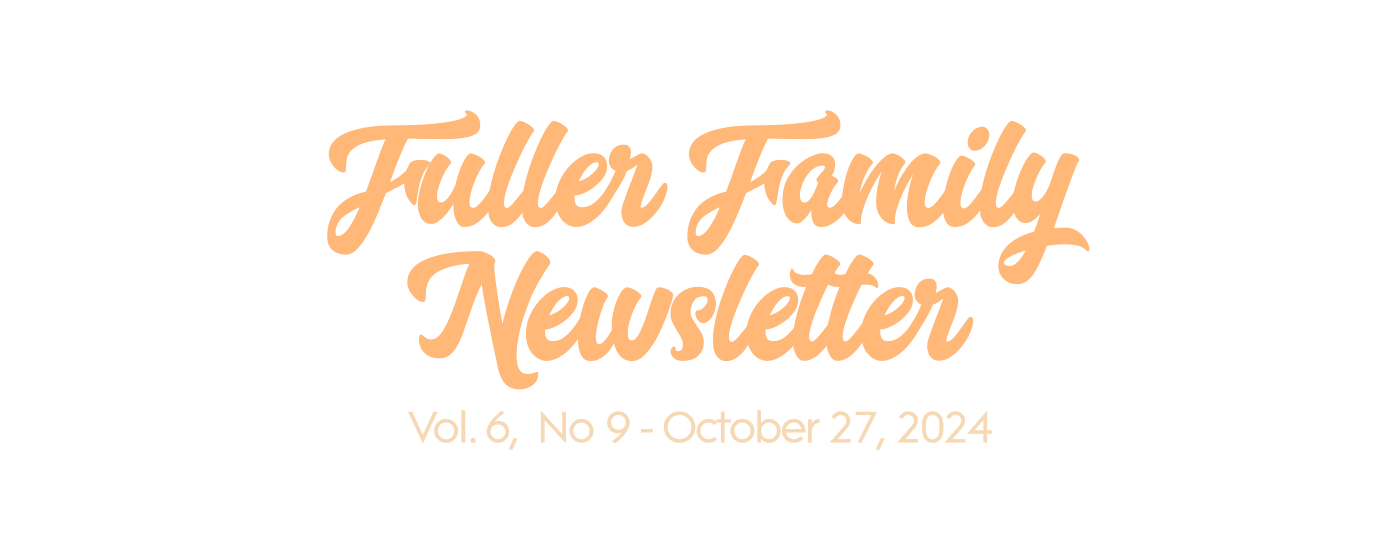 Fuller Family Newsletter 