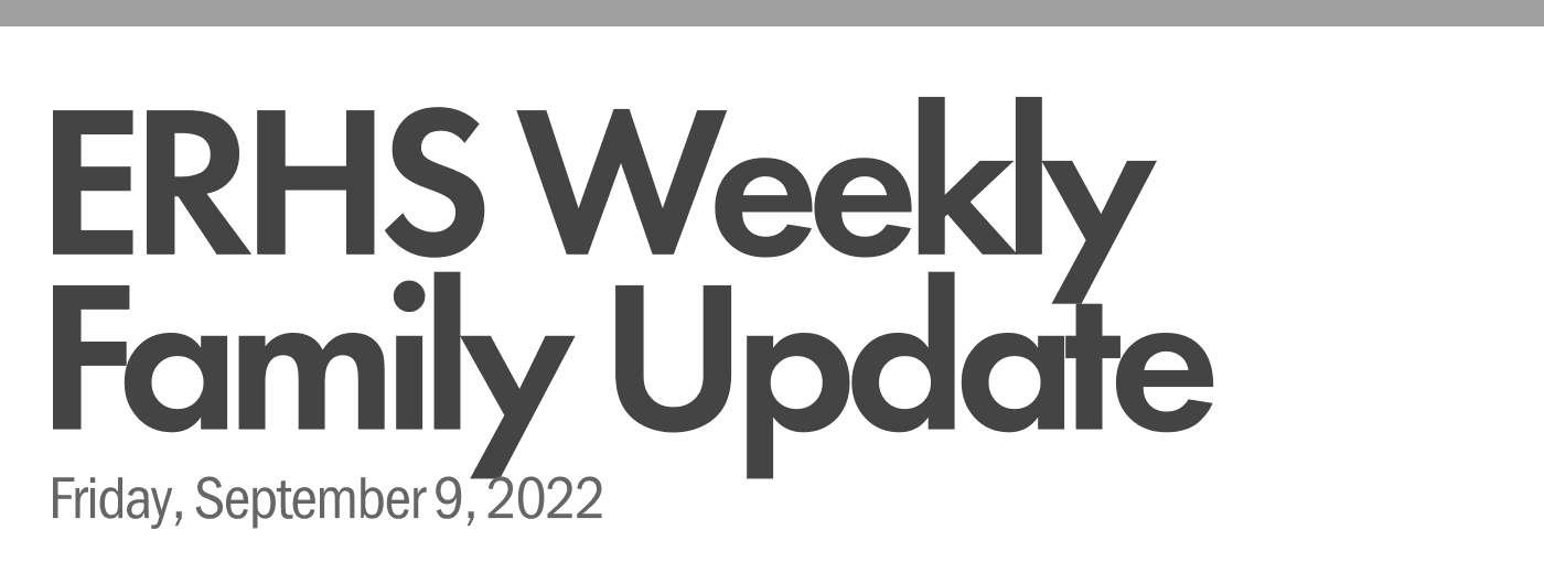 ERHS Weekly Family Update
