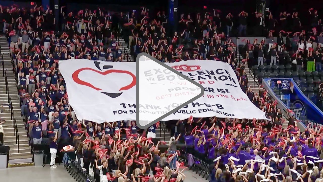 Click to play: Prosper ISD Thanks H-E-B for Supporting Public Education